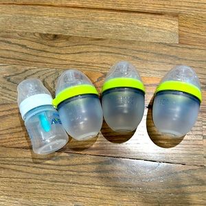 Like New 4oz Bottle Bundle - Comotomo, Philips Avent